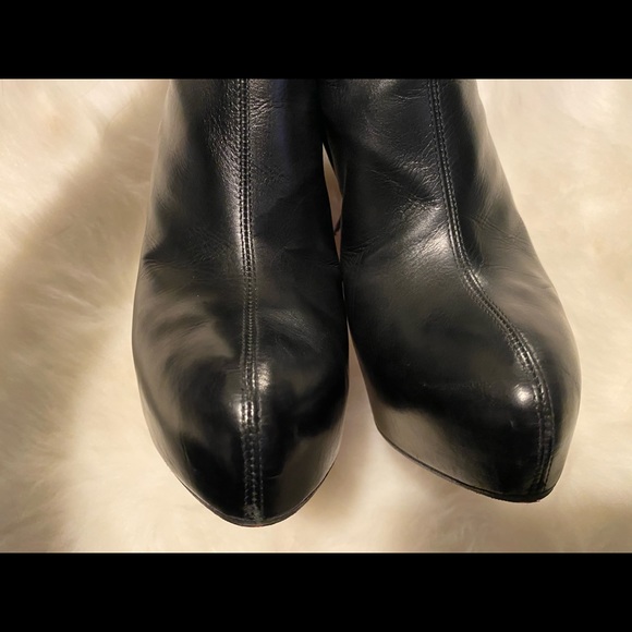 Christian Louboutin Black Nappa leather Bianca Booty Size 38.5 - Picture 10 of 13